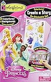 Colorforms Brand Disney Princess Create a Story Restickable Set