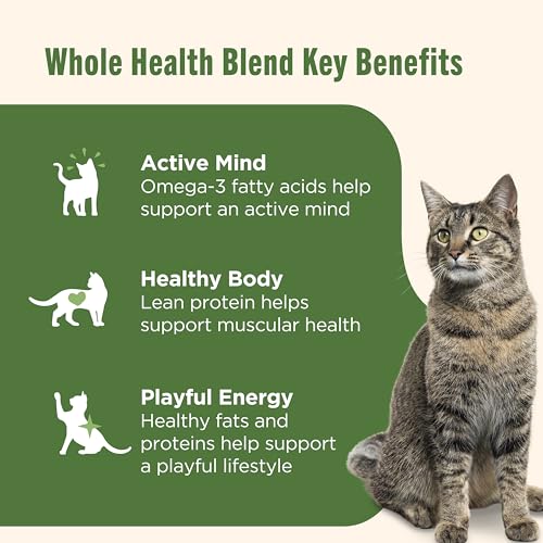 NUTRISH GRAIN FREE WET CAT FOOD CHICKEN PURRCATA WHOLE HEALTH BLEND WITH REAL SHREDDED WHITE MEAT CHICKEN IN SAUCE, 2.8 OZ. CUP (RACHAEL RAY) (PACK OF 12)