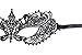 AbbyLexi Women's Pretty Lace Masquerade Halloween Party Eye Mask, Black