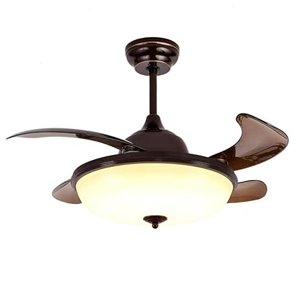 Tiptonlight Modern Classical Style Antlers Led Ceiling Fan With