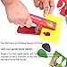 Guitar Pick Cutter Punch DIY Guitar Picks Punching Perfectly Cut Guitar Pick Maker Punch Every Time Cutter Professional Red by Elrido