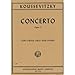 Koussevitzky, Serge - Concerto, Op. 3 - Bass and Piano - edited by Fred Zimmermann - International