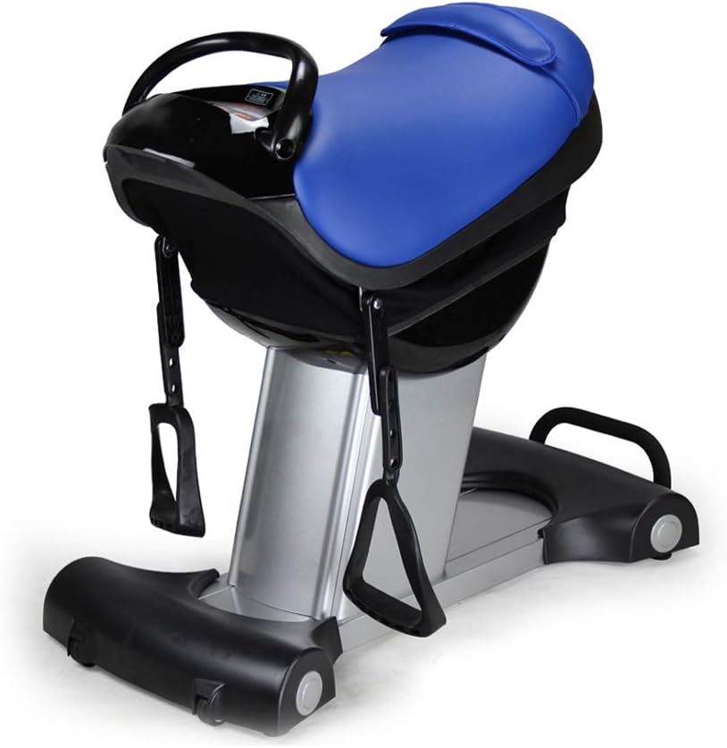 ZHRLQ Fitness Abs Exerciser, 110-240V Load-Bearing 120kg/264lbs Electric Horse Riding Machine Burning Fat, ForFamily Life Office Irregular Postpartum Mom