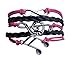 Music Bracelet - Pink Infinity Love Musical Jewelry and Accessories, Gifts for Women, Music Lovers, Teachers, and Music-Themed Occasions