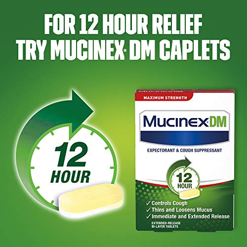 Mucinex FastMax DM, Max Strength Chest Congestion Relief with