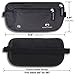 Alpine Rivers RFID Money Belt for Travel - Hidden Waist Pouch Passport Holder with RFID Card Sleeves, Slim and Adjustable Fit for Men and Women