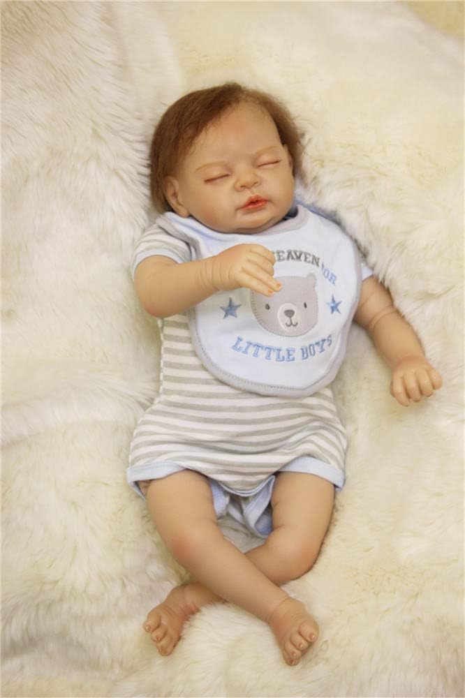 ZIYIUI Reborn Dolls Girl Reborn Baby Doll Handmade Reborn Babies Soft Body She Looks and Feels Just like a Real-life Lifelike Baby 18 Inches - Image 3