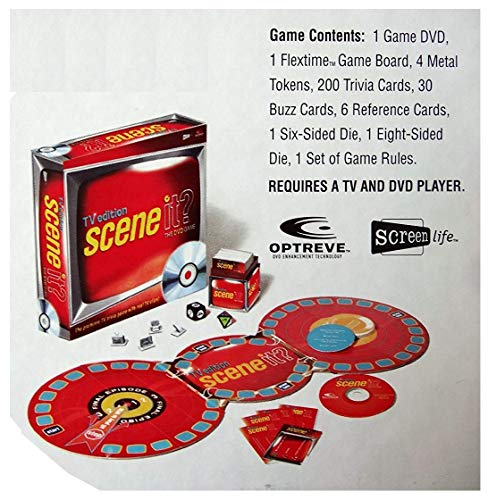 Scene It TV Edition DVD Trivia Television Game