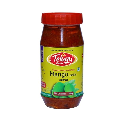 Telugu Foods Mango Pickle(500gms)