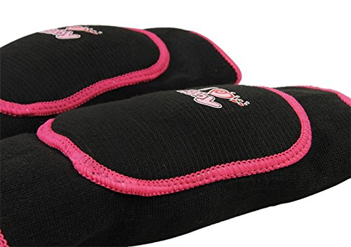 BYP Kids Knee Pads Sponge Pad with Hole for Sports Skate Skateboarding Dance Basketball (black(with hole), S) - Thumbnail 5