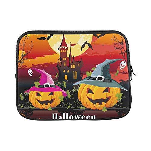 Design Custom Vector Floral Background with Place for Your Text Sleeve Soft Laptop Case Bag Pouch Skin for MacBook Air 11"(2 Sides)