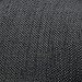 BELLEZE Square Ottoman Large Tufted Button Linen Fabric Bench Foot Nailhead Trim Stool with Rolling Wheels, Charcoal