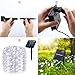 Adecorty Solar String Lights, Solar Fairy Lights 66ft 200 LED 8 Modes Silver Wire Lights Outdoor String Lights Waterproof Solar Decorative Lights for Patio Garden Yard Wedding Christmas (Cool White)