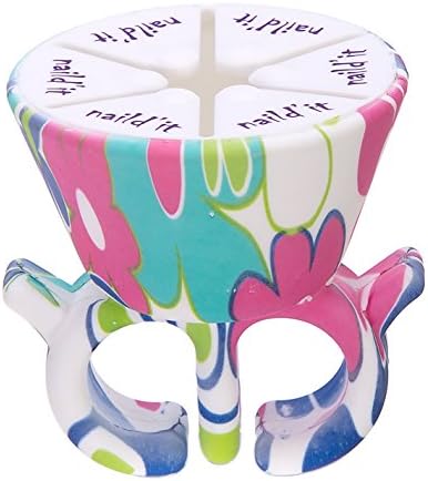 Nail Polish Holder with Water Proof Makeup Carry Bag and Bonus Nail File Created By Naild'it