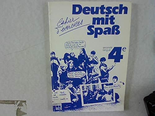 Download Deutsch mit Spass, 4e LV2. Cahier d'exercices PDF