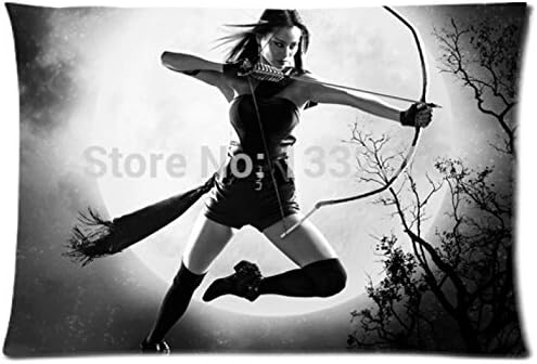 Anime pillow case caver Sin City Theme Pillow Case Jessica Alba &amp; Bruce Willis Painting Pillowcases 20*30 Inches Pillow Cover