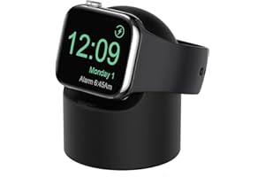 BEVIU for Apple Watch Charger Stand, iWatch Charger Dock, iWatch Charging Station with Cable Management, Compatible with Appl