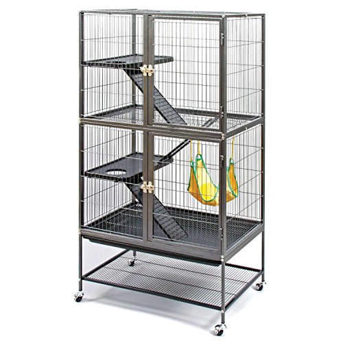 Prevue Hendryx Black Feisty Ferret Cage