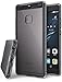 Ringke Fusion Compatible with Huawei P9 Plus Crystal Clear PC Back TPU Bumper Drop Protection, Shock Absorption Technology Protective Cover Huawei P9 Plus Case - Smoke Black
