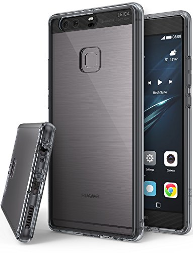 Huawei p9 plus case, ringke [fusion] crystal clear pc b…