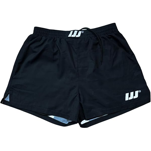 With Slits GITANA FIGHTWEAR 'Shadow' Kids MMA Fight Shorts - No-Gi BJJ - View #11