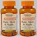 Sundown Naturals Hair, Skin & Nails, 120 Caplets (Pack of 2) Total 240