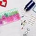MEDca Weekly Pill Organizer, Twice-a-Day, 1 Pill Organizer New Attractive Coloring