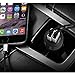 USB Car Charger,Puridea 24W 4.8A Dual Car Adapter with iSmart 2.0 Charging Tech for iPhone X /8 / 7 / 6s / 6 / Plus,iPad Mini/ Air,Galaxy S7/ S6/ Edge /Plus,Note 5/4 and More-Black