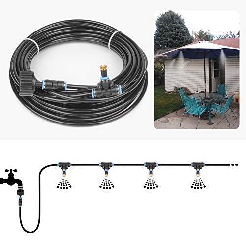Mister System for Outside Patio Misting Cooling System 50 FT (15M