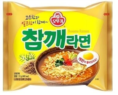 Ottogi Sesame Flavor Noodle 4.05 Oz 