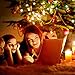 Kohree String Lights LED Copper Wire Fairy Christmas Light with Remote Control, 33FT 100LEDs, 4 Packs 8 Modes AA Battery Powered, Seasonal Decor Rope Lights for Holiday, Wedding
