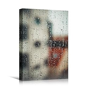 signwin Canvas Wall Art Water Bokeh Abstract Colorful...