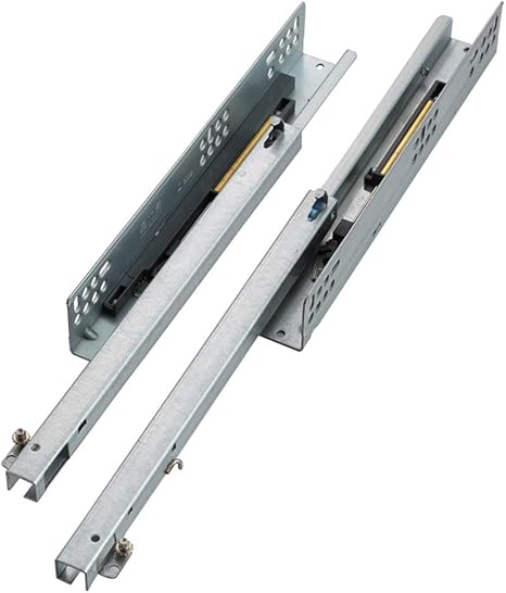 Hwmate Bottom Under Mount Concealed Damping Buffer Drawer Slides