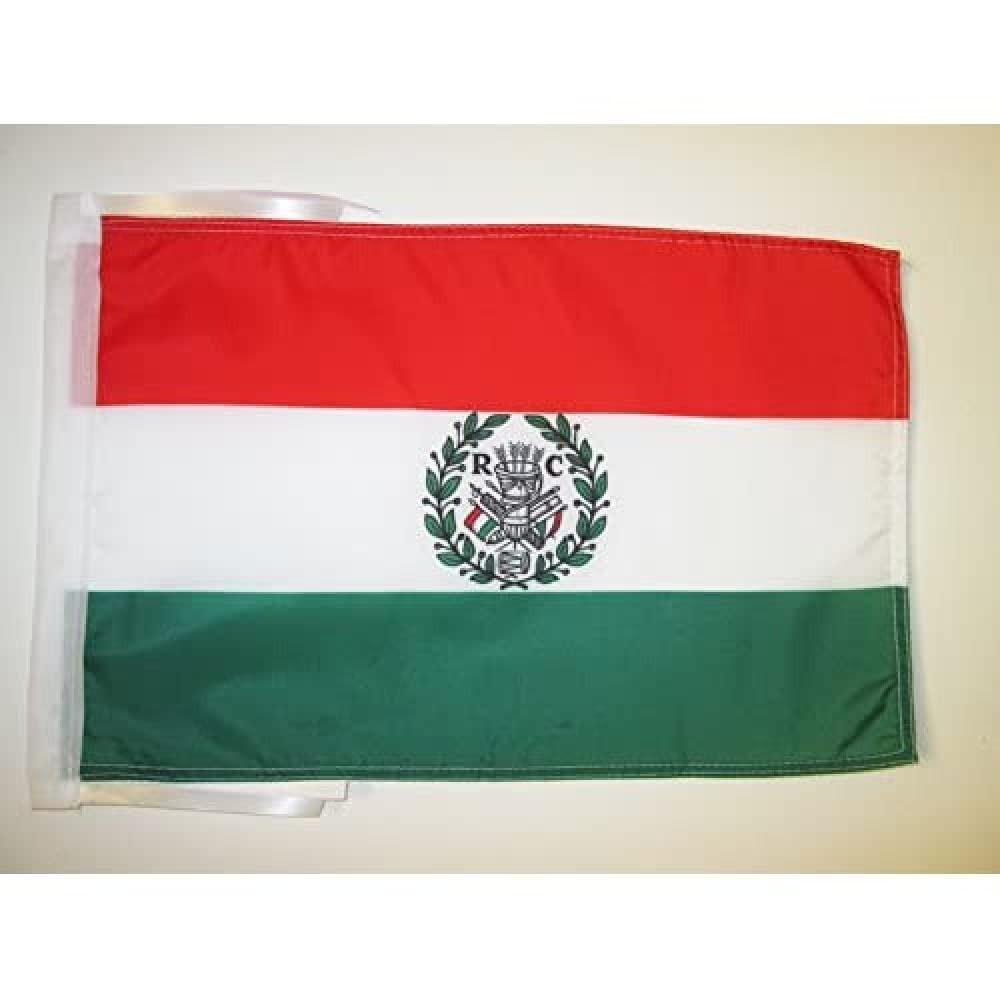 AZ FLAG - Cispadane Republic 1796-1797 Flag - 18'' x 12'' - 100% Polyester Repubblica Cispadana Small Banner with Two Cords - Fade Resistant - Vivid Colors - 18x12 in - 45x30 Cm — image 1