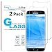 [2-Pack] KATIN For Samsung Galaxy S7 Tempered Glass Screen Protector No-Bubble, 9H Hardness, Easy to Install