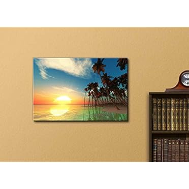 Beautiful Tropical Island Wall Decor Canvas Art Wall26