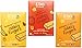Ella's Kitchen Nibbly Fingers Organic Bundle: (1) Mangoes and Carrots 4.4oz, (1) Apples and Strawberries 4.4oz, (1) Bananas and Raisins 4.4oz (3 Pack Total)
