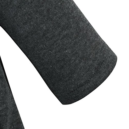 Tenworld Toddler Baby Autumn Winter Outwear Hooded Jacket Coat with Rabbit Ears (6T, Gray)