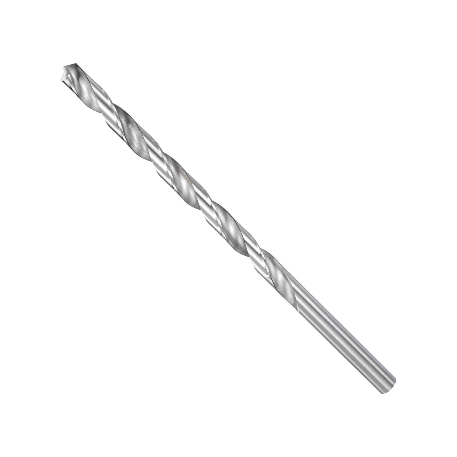 CoCud Twist Drill Bits, 12mm Cutting Diameter 0.47" Shank 250mm Length, High-Speed Steel Jobber Bit Set (Applications: for Metal Wood Plastic), 1-Pieces