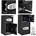 Smartxchoices Double Door Security Electronic Safe Box Large Steel Digital Business Office Home Drop Slot Safe for Gun Cash Money Jewelry Heavy Duty