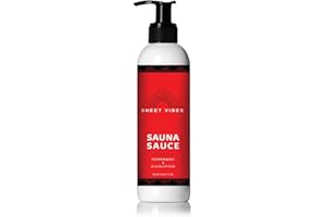 Sweet Vibes LLC Sauna Sauce Body Lotion, The #1 Sauna Accessory for Dry, Steam, and Infrared Sauna Use, 6 Fl. Oz