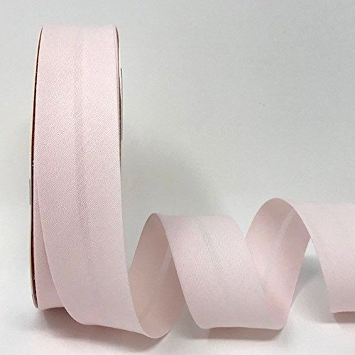 Byetsa Pink Azalea 30mm Polycotton Bias Binding on a 25m Roll