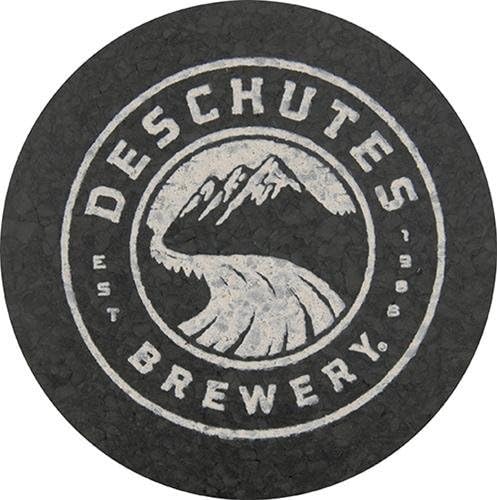 DeschutesBrewery Recycled Rubber Coaster