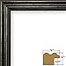 Craig Frames 200ASHBK 8 by 12-Inch Picture Frame, Wood Grain Finish, 0.75-Inch Wide, Black