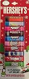 Hershey's 10 Flavored Lip Balms Christmas Packaging