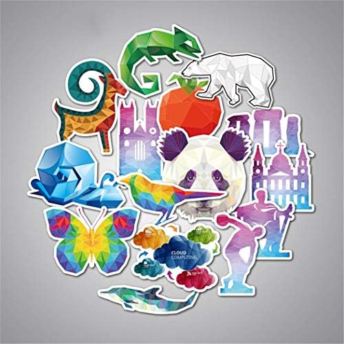Madlst 35Pcs Waterproof Vinyl Stickers for Laptop Skateboard Car Decals