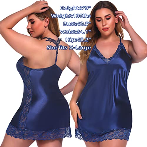 Avidlove Women Lingerie Satin Lace 