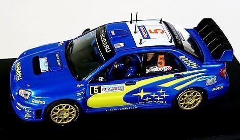 1/43 Subaru Impreza WRC 05 WRC fifth Rally Italy # 2 # 5 Petter Sol