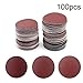 Honbay 100PCS 2 Inch Sanding Disc Sander Disc Grinding Discs for Drill Grinder 80/100/180/240/600/800/1000/1200/2000/3000 Grit (10 Sheets of Each Grit)