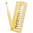 HISMILE Electric Toothbrush, 3 Brushing Modes, Smart Timer, Rechargeable Electric Tooth Brush for Adults and Children, Soft-Tapered Bristles, Mode Memory (Yellow)